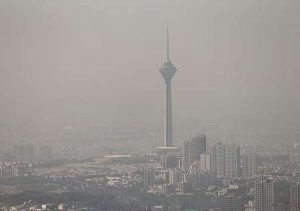 نخستین روز هوای آلوده تهران در سال ۹۶