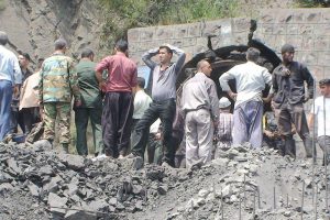احتمال جان باختن تعدادی از کارگران در انفجار معدن زغال سنگ آزادشهر