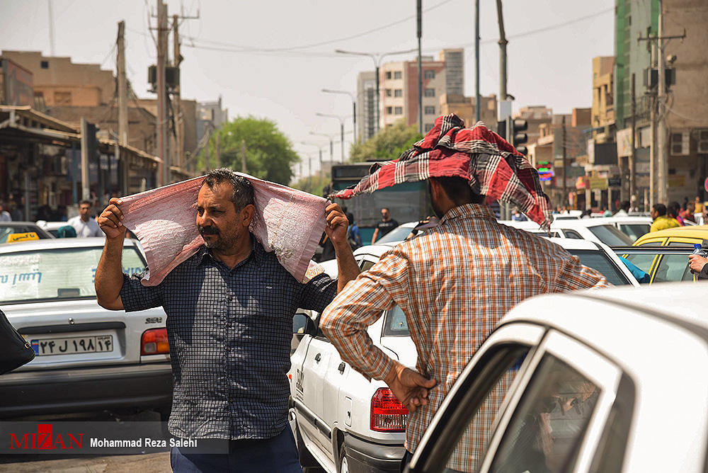 خوزستان دوباره گرمترین استان در خاورمیانه می شود