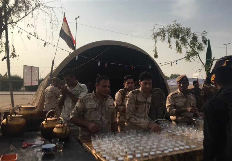 تقدیر ایرانی‌ها از خدمت‌رسانی ارتش عراق به زائران