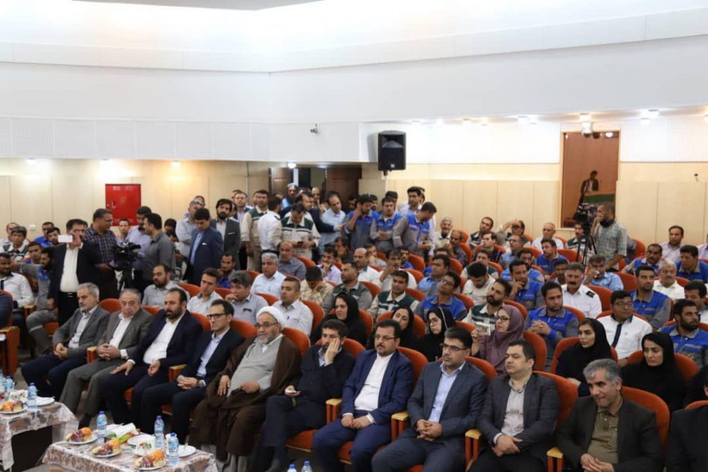 مراسم بزرگداشت روز کار و کارگر در پتروشیمی امیرکبیر برگزار شد