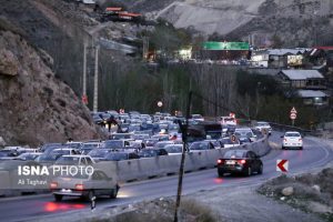 محور هراز مسدود شد/ گزارش ترافیک فوق سنگین در این مسیر