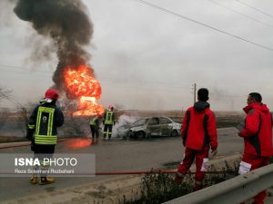 حریق در خطوط لوله خوزستان در حال تبدیل به ابربحران