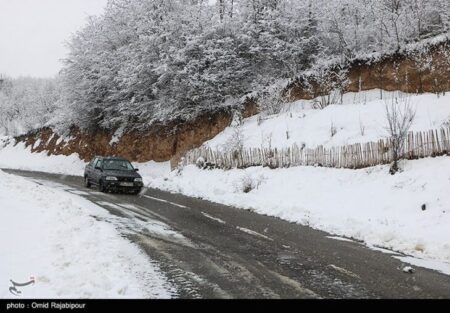 هواشناسی ایران ۹۸/۱۱/۰۱|تداوم بارش برف و باران دو روزه در برخی استان‌ها