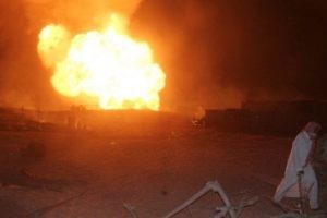 انفجار خط لوله گاز مصر- اسرائیل توسط مردان مسلح ناشناس