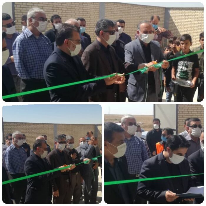 دبستان ۲ کلاسه ابن سینا روستای عدعبیس امیدیه افتتاح شد