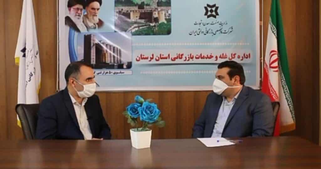 فیلم / حجت بیرانوند در گفتگو با خبر روز: صادرات ۳۳ هزار تن گندم مازاد به استان‌های دیگر
