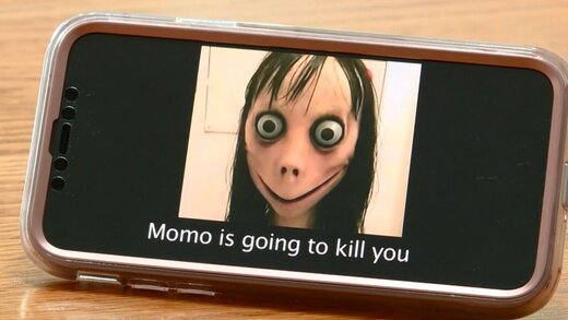اگر درباره مومو احساس خطر کردید با این شماره تماس بگیرید