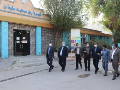 بازدید معاون عمرانی وزیر کشور از پروژه های شهرداری مسجدسلیمان