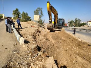 ایمن سازی یکی از نقاط حادثه خیز جاده ورودی شهرستان مسجدسلیمان