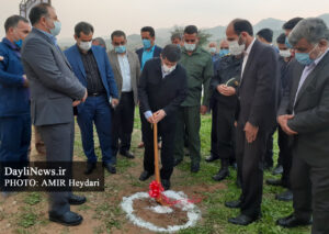 آغاز عملیات اجرایی طرح احداث بند گابیونی حوضه آب‌بهار مسجدسلیمان