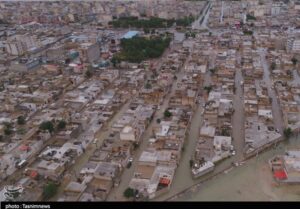 اینجا “ونیز”نیست / آبگرفتگی عجیب منازل و معابر در بندر امام خمینی