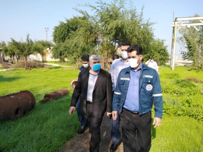 بازدید دکتر علیرضا ورناصری از موزه صنعت نفت مسجدسلیمان