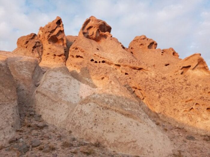 کوه های مریخی دیده نشده روستای زینجناب تبریز