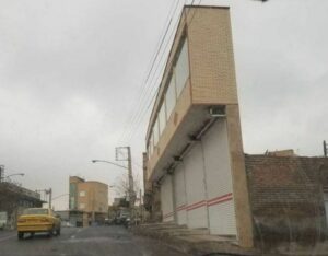ساختمان عجیب در آخماقیه تبریز
