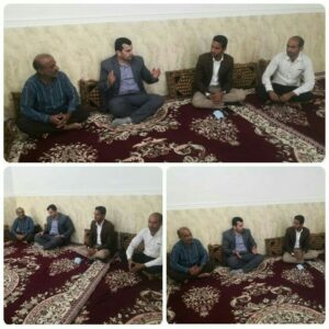 بازدید بخشدار مرکزی از روستاهای بخش شهرستان امیدیه