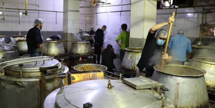 توزیع ۵ هزار پرس غذا در مجمع میعاد با شهیدان فارس