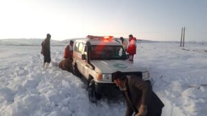 نجات مادر باردار در روستای هش آباد در عملیات ۶ ساعته