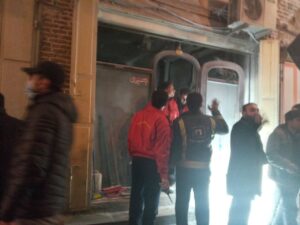 آتشسوزی در بازار تبریز یک مصدوم بجا گذاشت