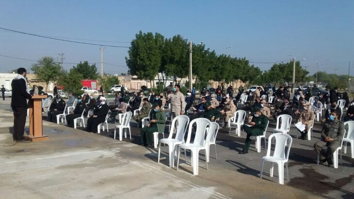 مراسم سالگرد شهادت سردار سلیمانی در هندیجان برگزار شد