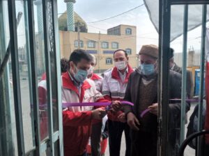 راه اندازی اولین خانه‌ هلال دریازدهمین روز سال ۱۴۰۰ در روستای اسنجان بخش مرکزی تبریز