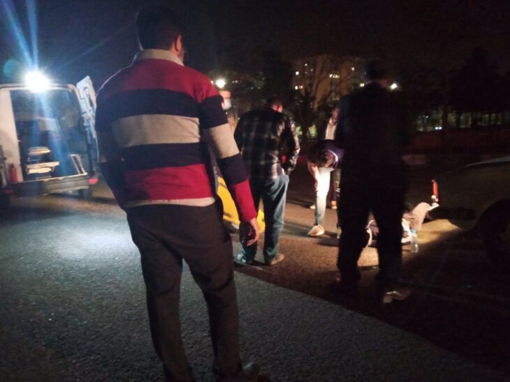 برخورد پیکان با عابر پیاده یک مصدوم برجای گذاشت