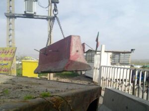 پلمپ واحدهای بازیافت کننده ضایعات در غرب تبریز