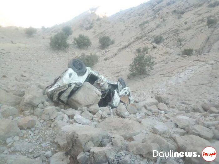 واژگونی خودرو در اندیکا یک کشته و ۶ مصدوم برجا گذاشت