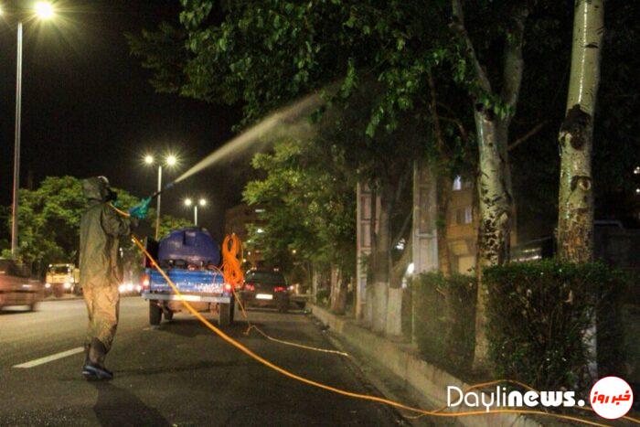 سمپاشی بهاره در فضاهای سبز تبریز آغاز شد