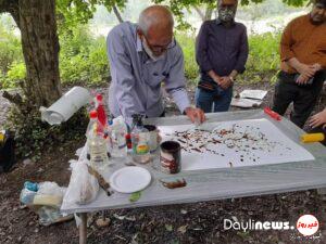 برگزاری کارگاه خوشنویسی و نقاشی در روستای استون آباد