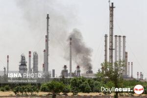 آتش سوزی پالایشگاه تهران به صورت کامل مهار و اطفاء شد