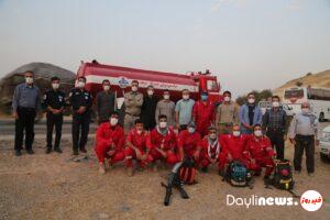 کارگاه آموزشی اطفای آتش سوزی مراتع در مسجدسلیمان برگزار شد