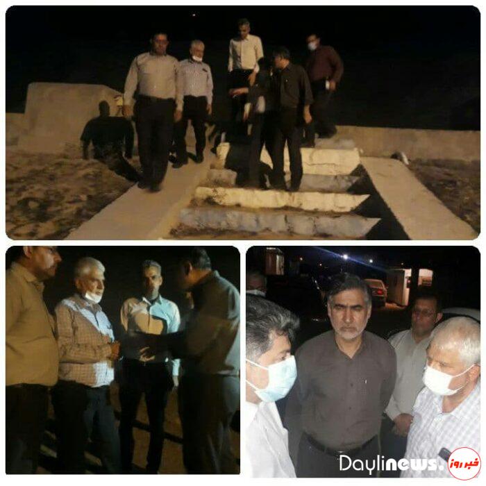 حضور مدیر عامل آبفا استان خوزستان در شهرستان امیدیه