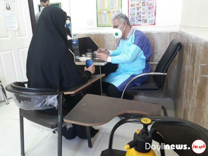 ویزیت رایگان گروه جهادی ،پزشکی شهدای گمنام شهرستان بندر ماهشهر
