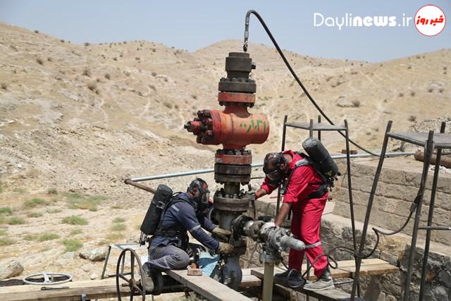 صرفه جویی ۱۷ میلیاردی شرکت نفت و گاز مسجدسلیمان در ایمن سازی چاه گازی