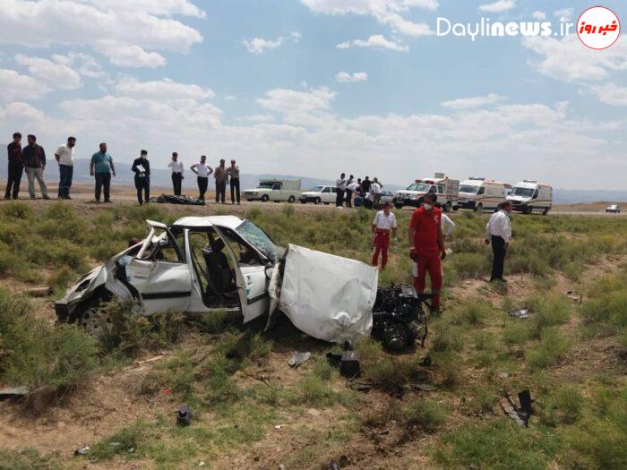 باز هم تصادفی مرگباردر جاده سراب -بستان آباد