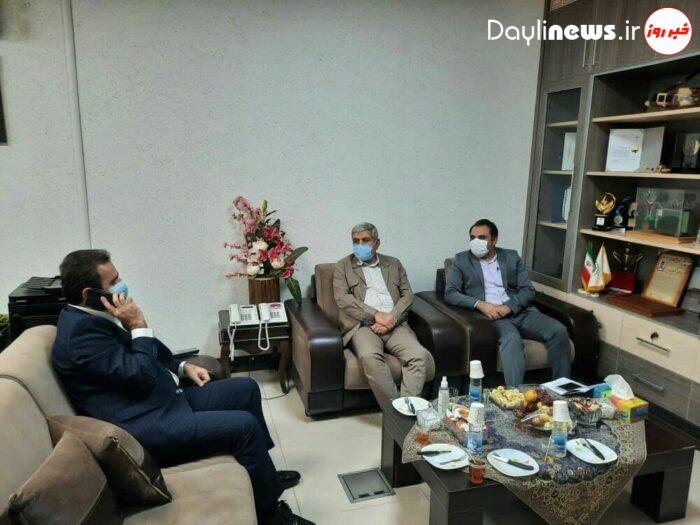 فرماندار و نماینده آغاجاری با مدیرعامل شرکت توزیع برق خوزستان دیدار کردند