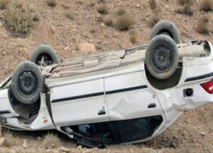 یک کشته در واژگونی خودرو در جاده مراغه – هشترود