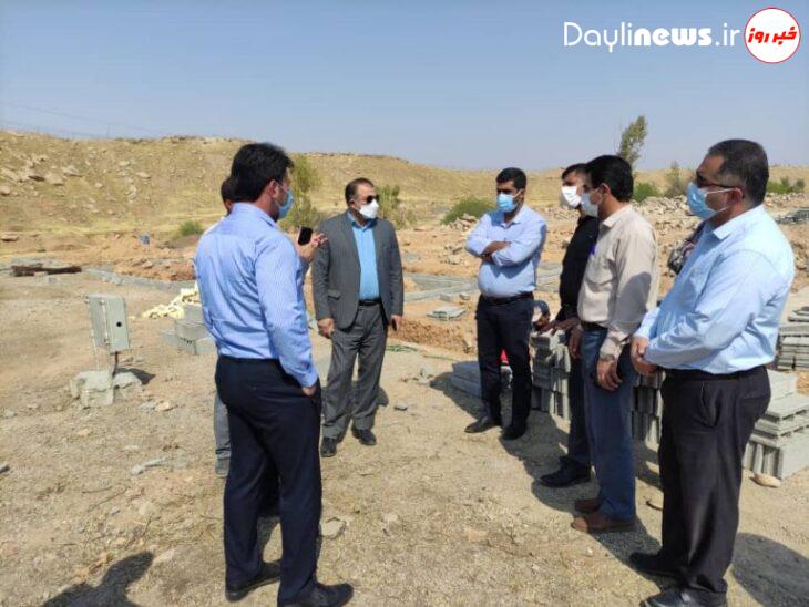 پروژه تعریض مسیر ورودی فرودگاه مسجدسلیمان از سمت نصیرآباد آغاز شد