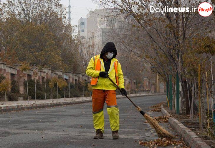 جمع آوری روزانه پسماندهای سطح شهر بدون وقفه