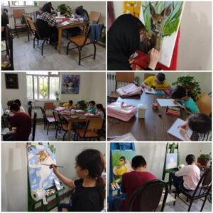 برگزاری کلاسهای آموزش نقاشی در مشگین شهر
