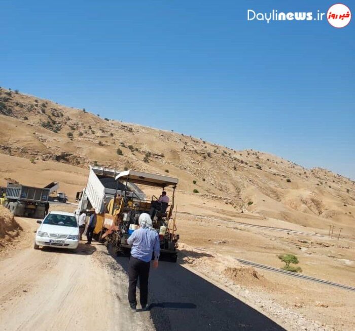 Masjed-e-Soliman-Izeh rural roads are being improved