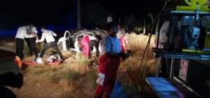 چهار مصدوم و یک فوتی در واژگونی مرگبار خودرو رنو ساندرو در تسوج
