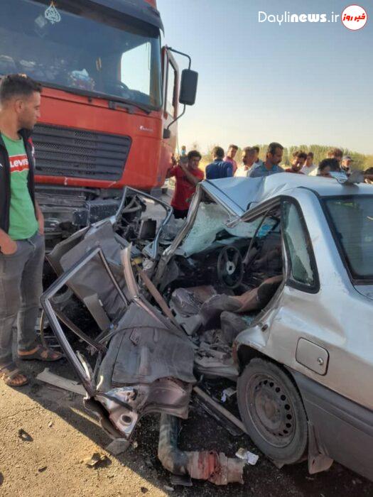 یک فوتی در تصادف مرگبار محور مرند جلفا