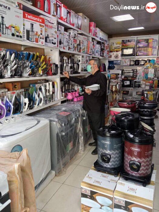 گشت مشترک نظارت و بازرسی از بازار شهرستان مسجدسلیمان توسط اداره صمت و تعزیرات حکومتی