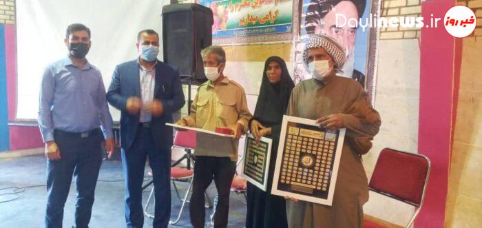 افتتاح چهارباب منزل مسکونی مددجوی کمیته امداد امام خمینی(ره) حمیدیه به مناسبت حماسه ۹مهرمردم فهیم وانقلابی حمیدیه