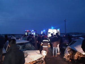 سانحه رانندگی در محور مرند-جلفا، ۵ مصدوم برجا گذاشت