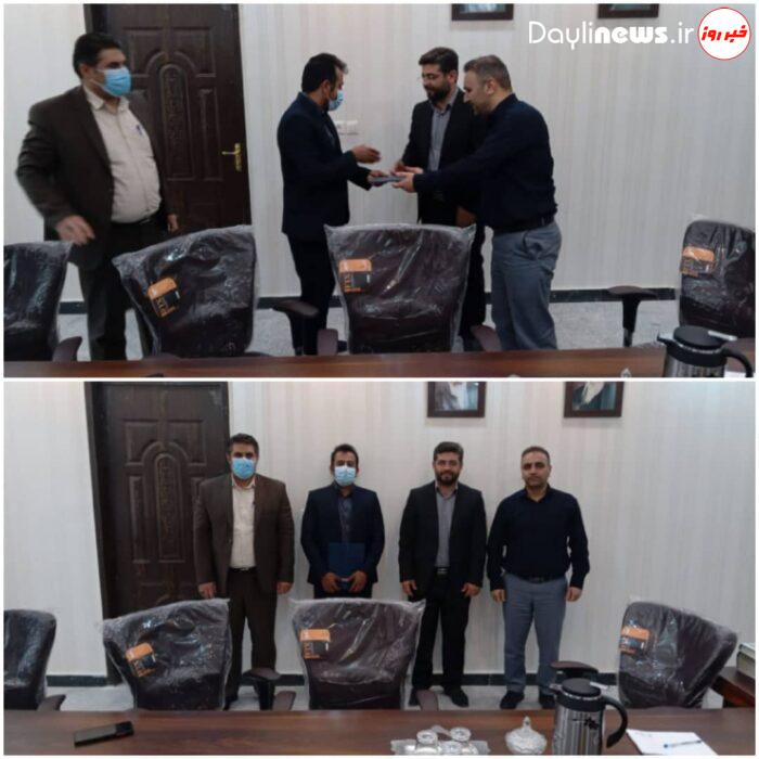 فرشید بویری بعنوان مسئول آبفا بخش سوسن شهرستان ایذه منصوب شد