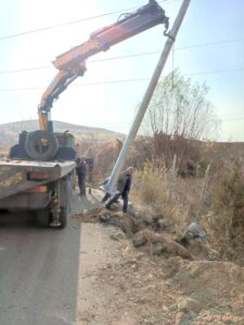 نقاط تاریک دوربرگردان خروجی روستای سیوان اصلاح شد