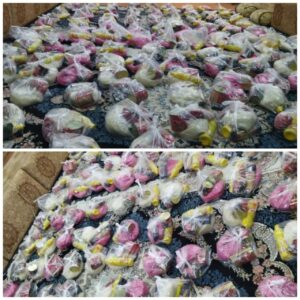 توزیع ۱۵۰ بسته معیشتی در شهرستان هندیجان